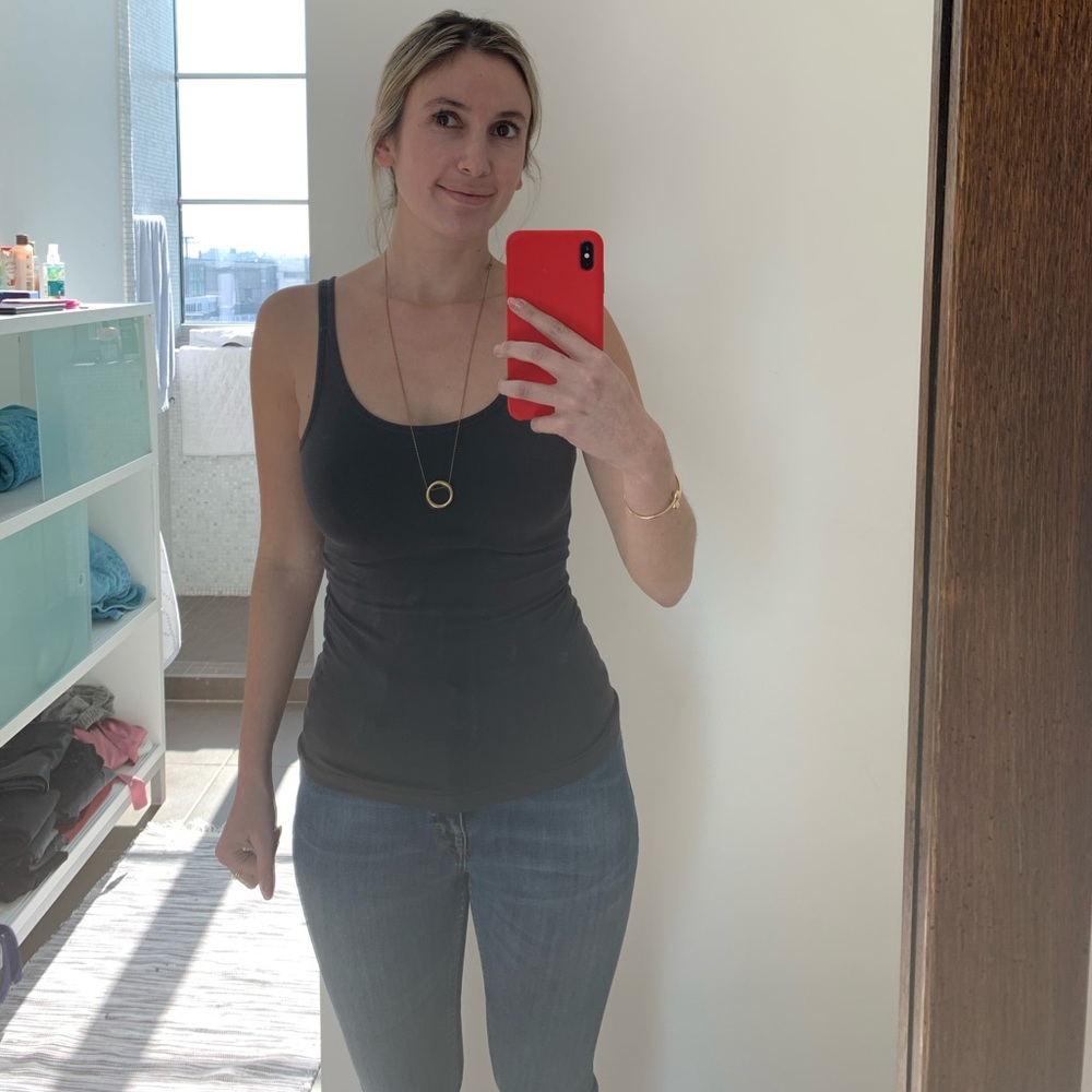 Olive green tank